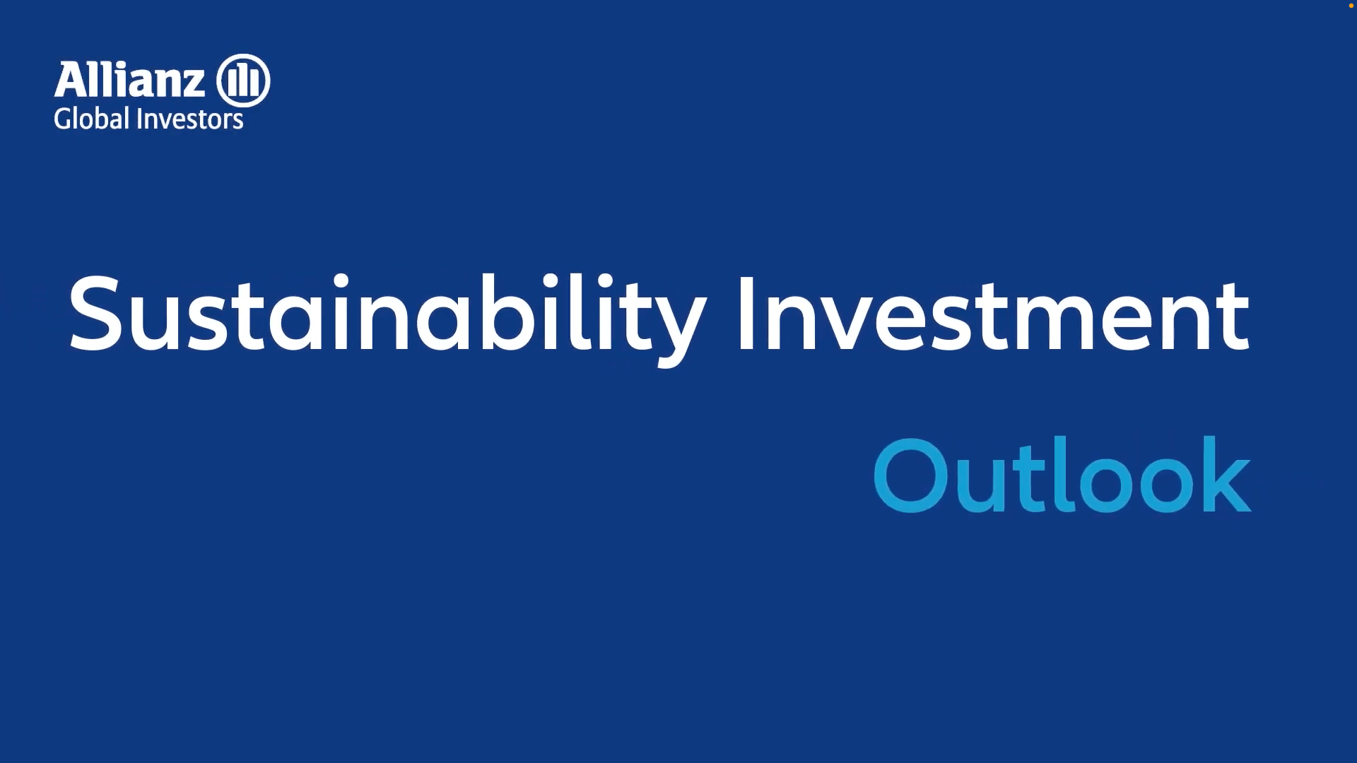 2024 Sustainability Investment Outlook